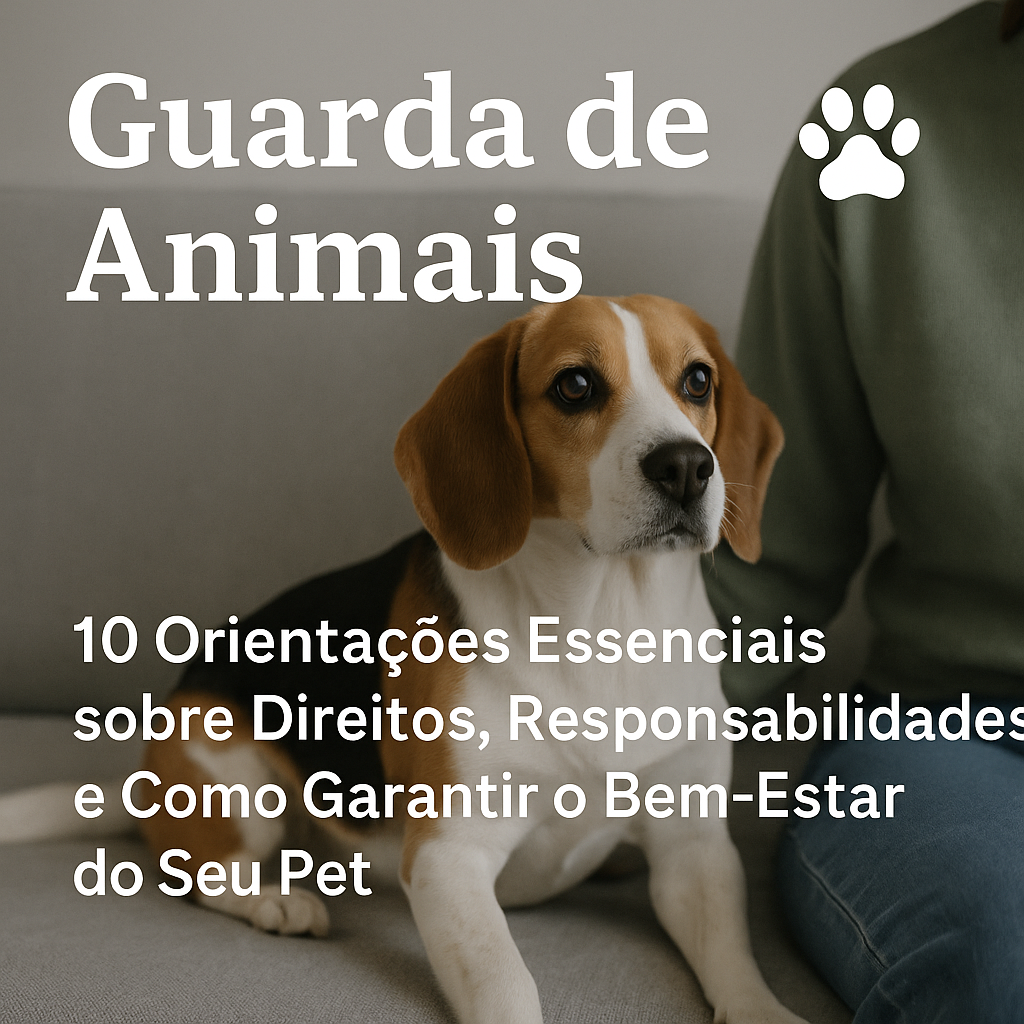 🐾 Guarda de Animais 10 Orientações Essenciais sobre Direitos, Responsabilidades e Como Garantir o B