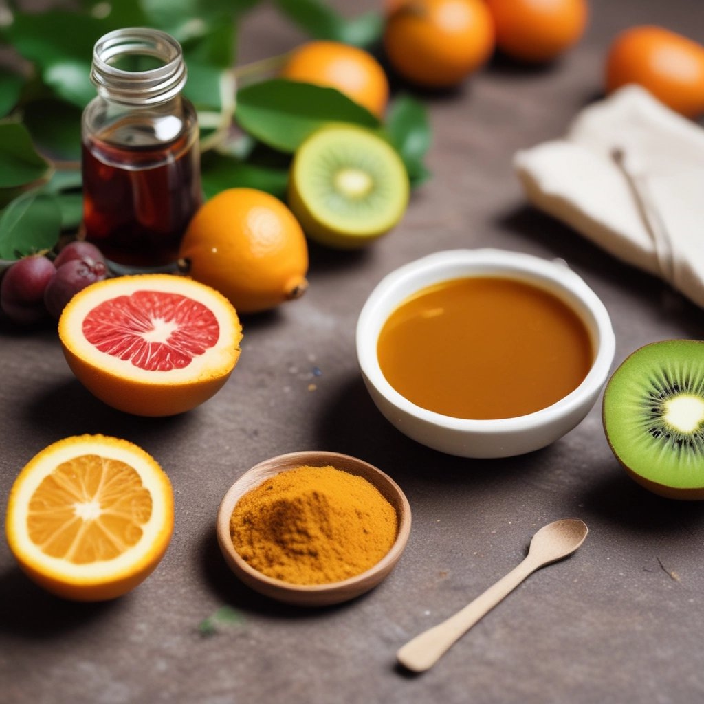 Monk fruito, en povlo mok fruit en jarabe Endulzante natural.