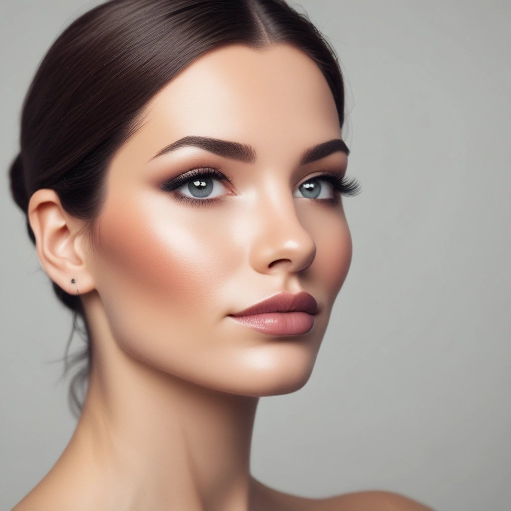 woman covering her body