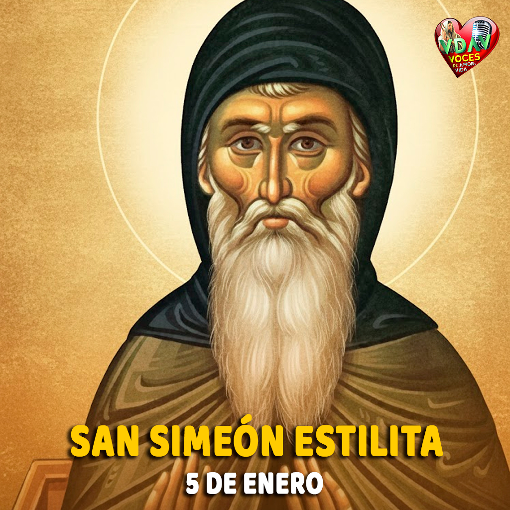 5 de enero. San Simeón Estilita Santo del día