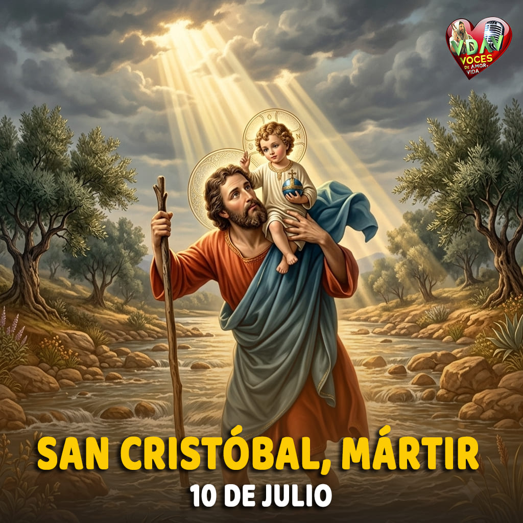 Santo de hoy 10 de julio. San Cristóbal, Mártir (siglo III)