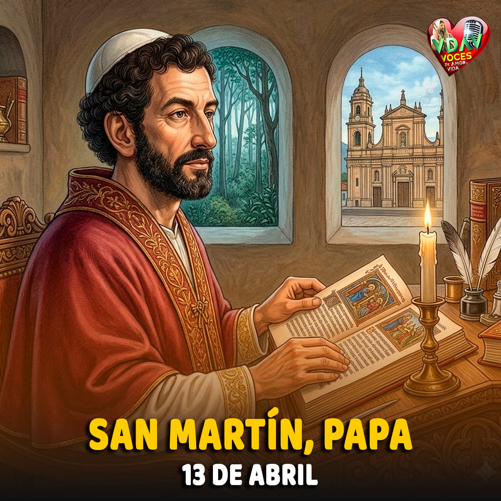 13 de abril. San Martín, Papa (+ 656)