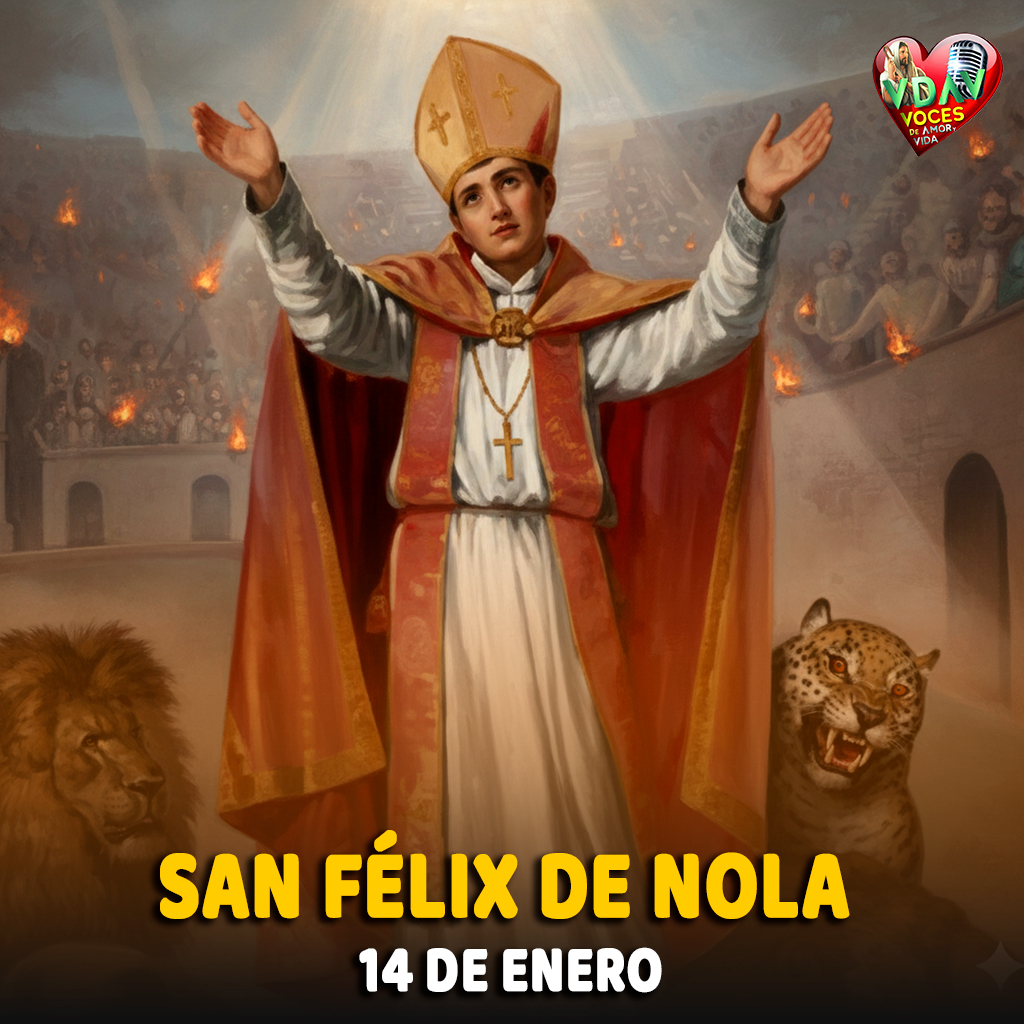 San Félix de Nola, el soldado de Cristo que eligió la fidelidad antes que la gloria.