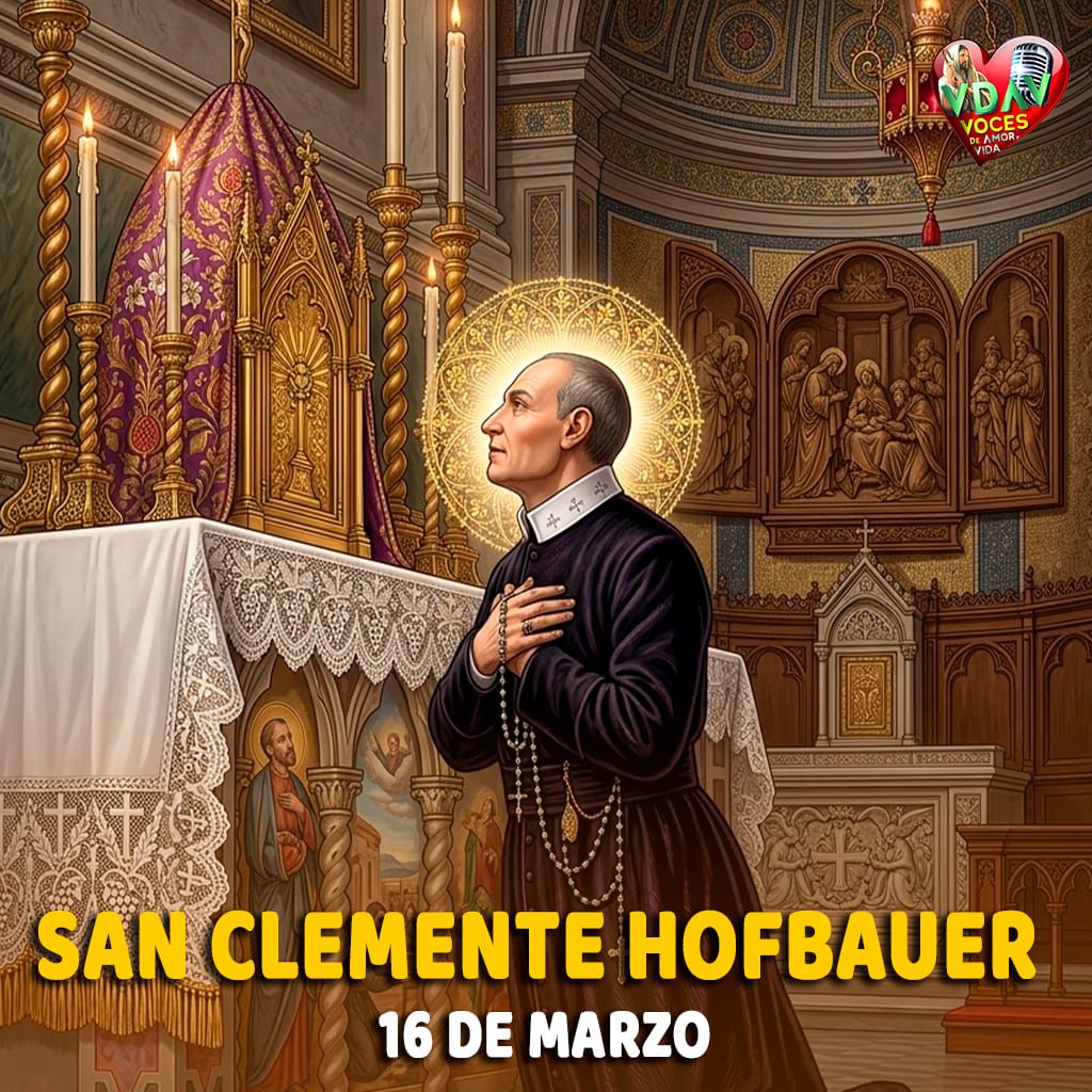 16 de marzo. San Clemente Hofbauer (+ 1820)