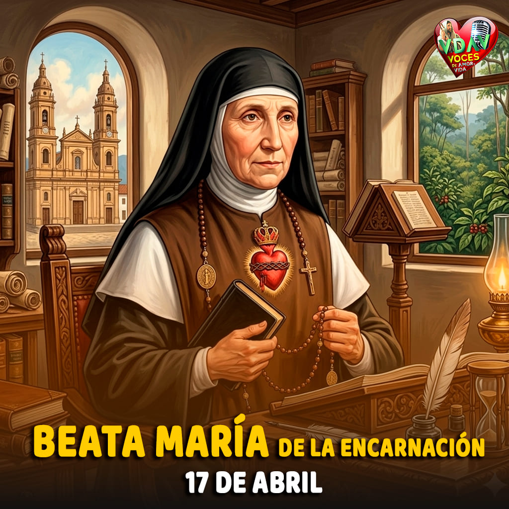 17 de abril. Beata María de la Encarnación, Madre de familia (+ 1618)