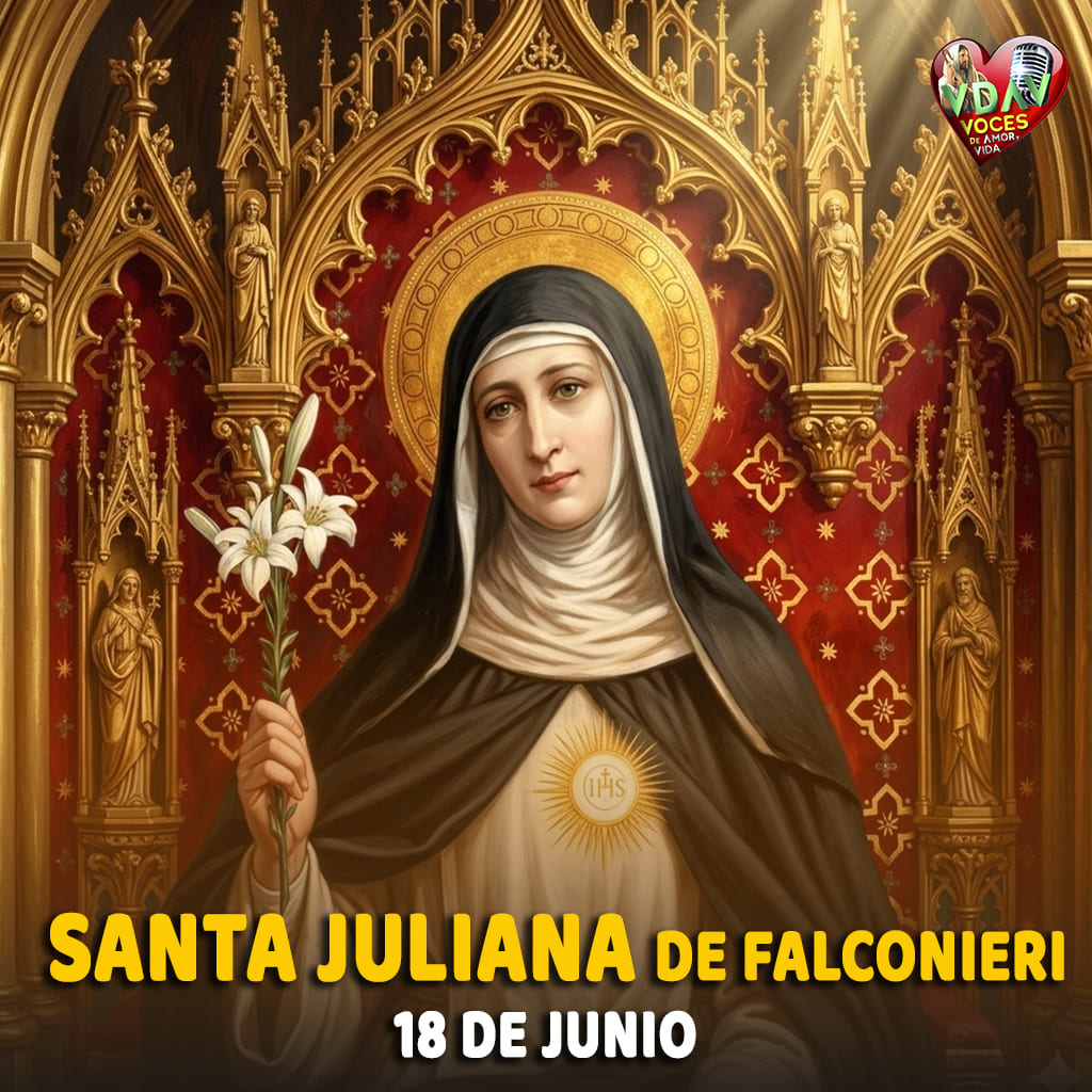 Santo de hoy 18 de junio. Santa Juliana de Falconieri, Fundadora (+ 1341)