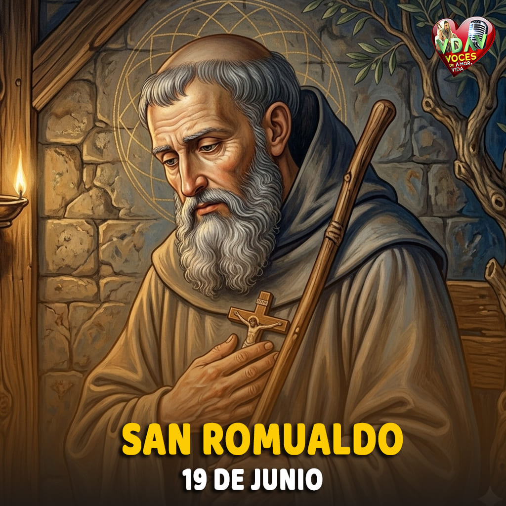 Santo de hoy 19 de junio. San Romualdo, Fundador de los Camaldulenses (+ 1027)