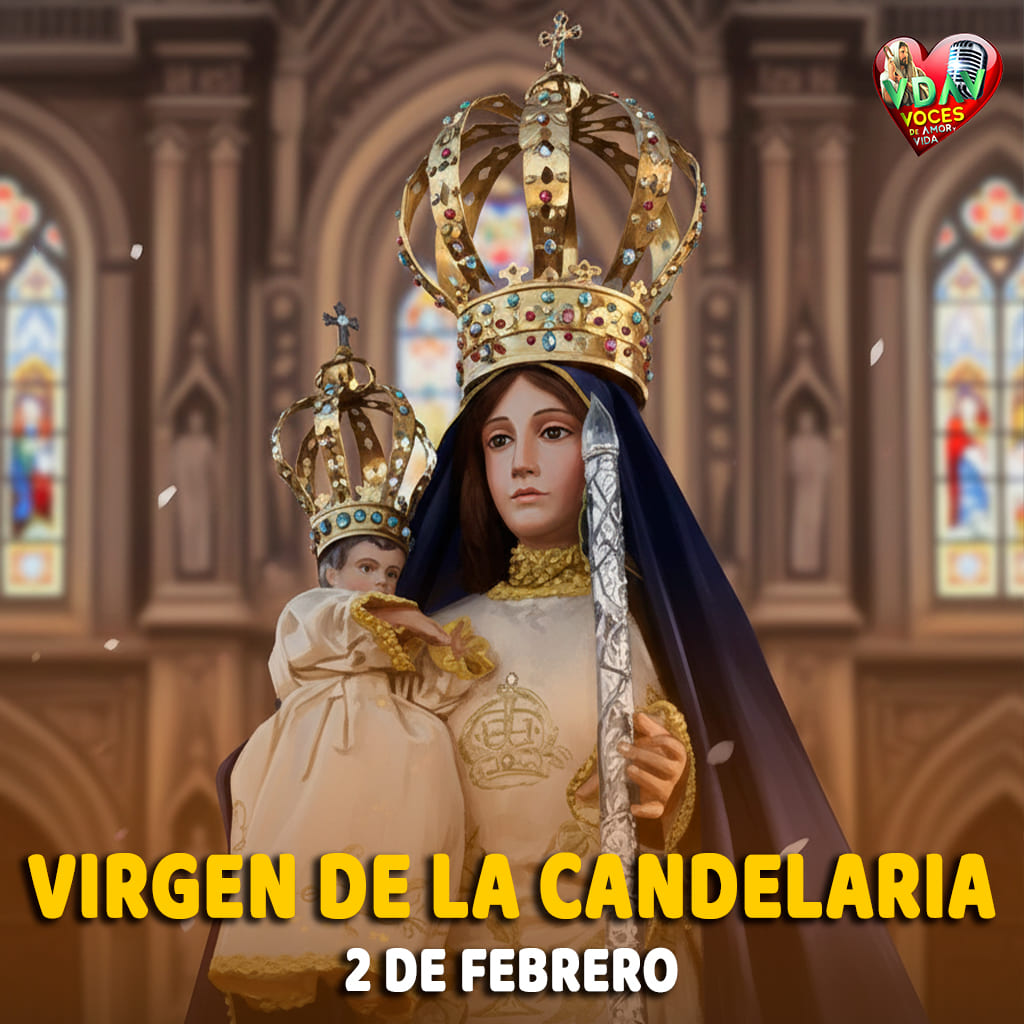 La Virgen de la Candelaria o Nuestra Señora de Candelaria.