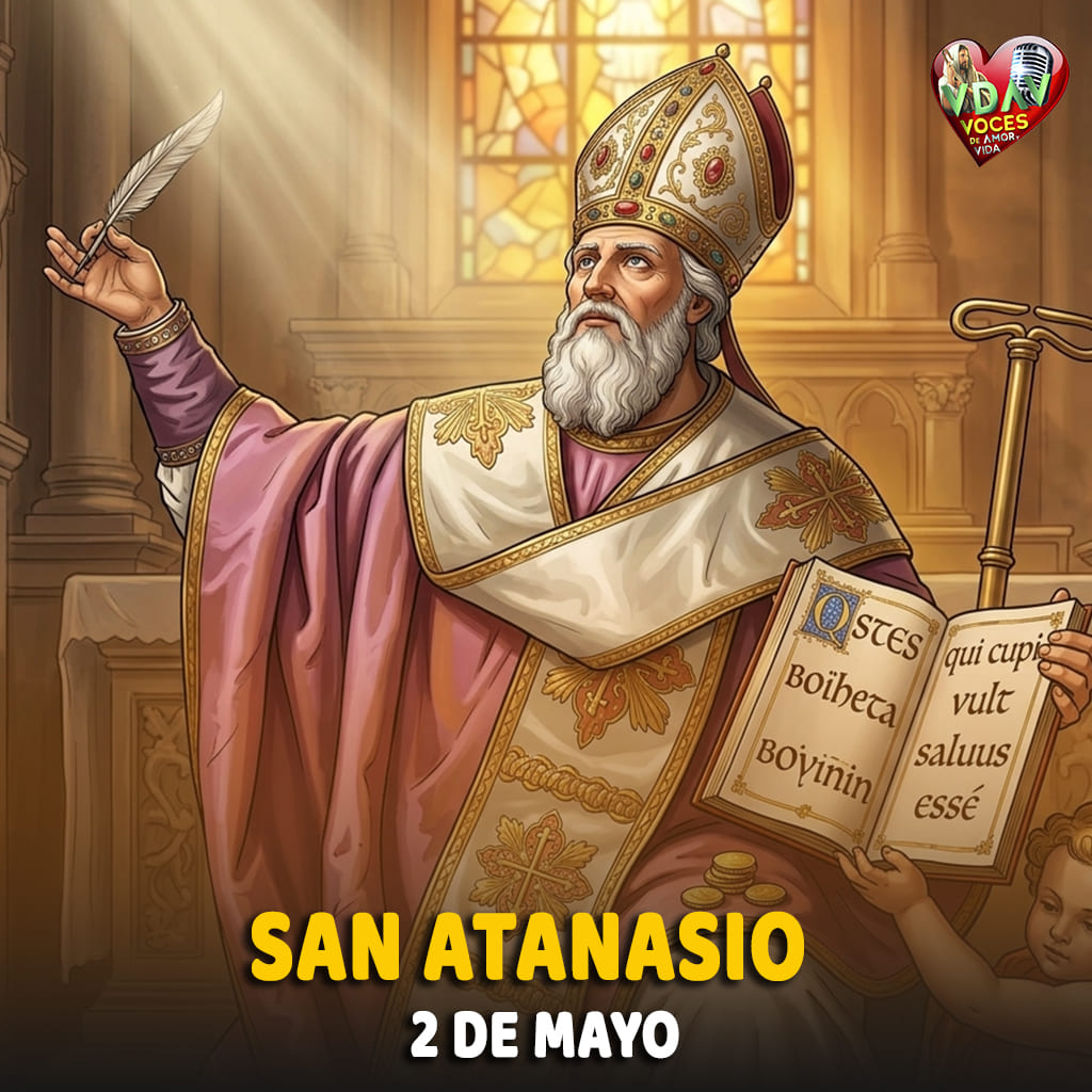 Santo de hoy 2 de mayo. San Atanasio