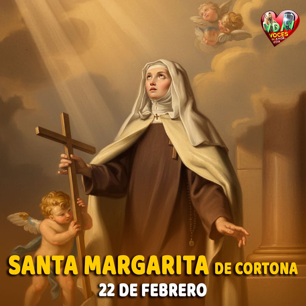 22 de febrero. Santa Margarita de Cortona (+ 1297)