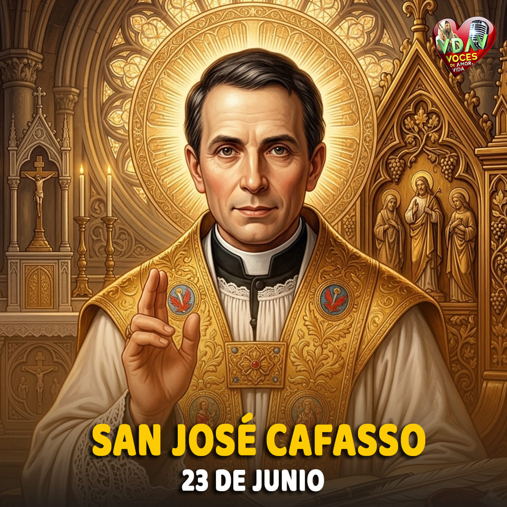 Santo de hoy 23 de junio. San José Cafasso, Confesor (+ 1860)