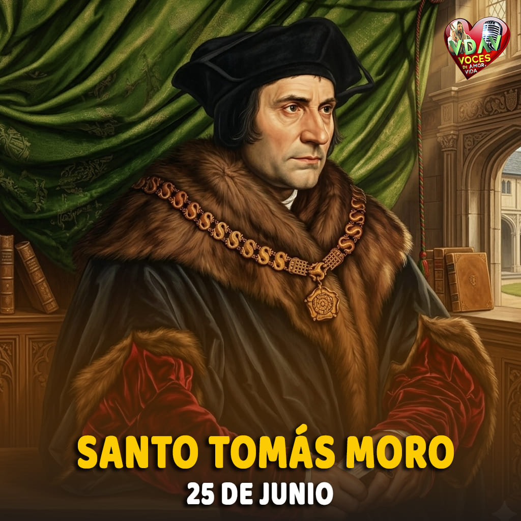 Santo de hoy 25 de junio. Santo Tomás Moro, Mártir (+ 1535)