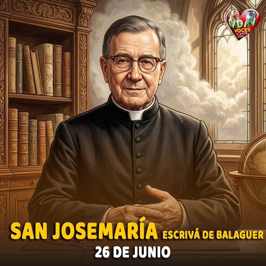 Santo de hoy 26 de junio. San Josemaría Escrivá de Balaguer (+ 1975)