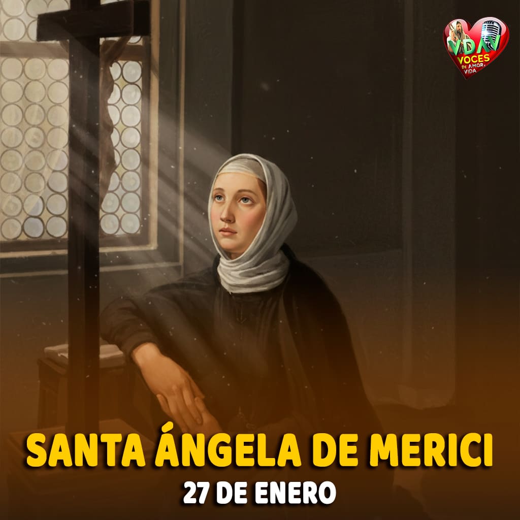 Santa Ángela de Merici — mensajera de Dios 