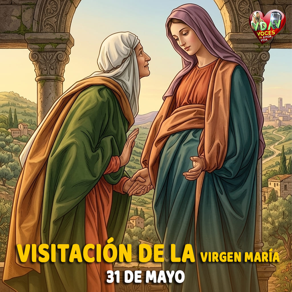 Santo de hoy 31 de mayo. La Visitación de la Virgen María a su prima Santa Isabel