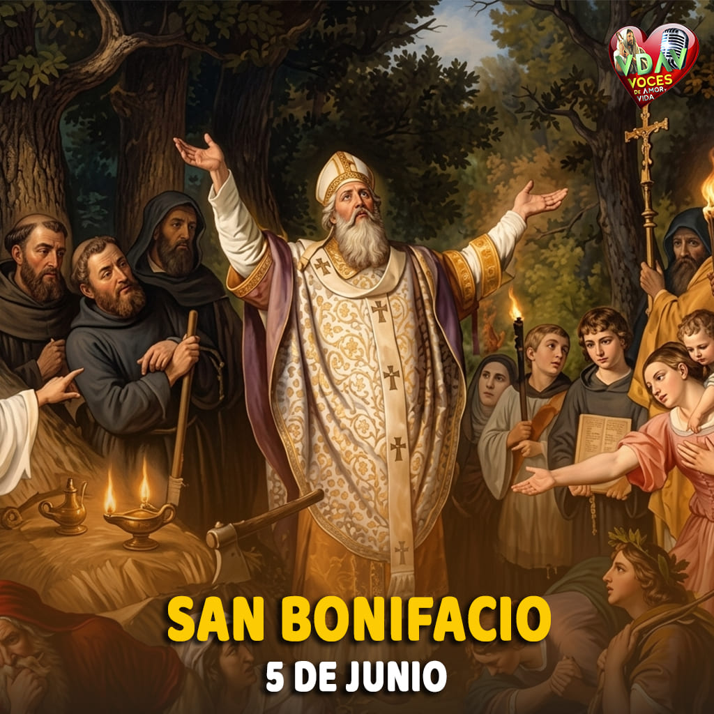 5 de junio. San Bonifacio, Apóstol de Alemania