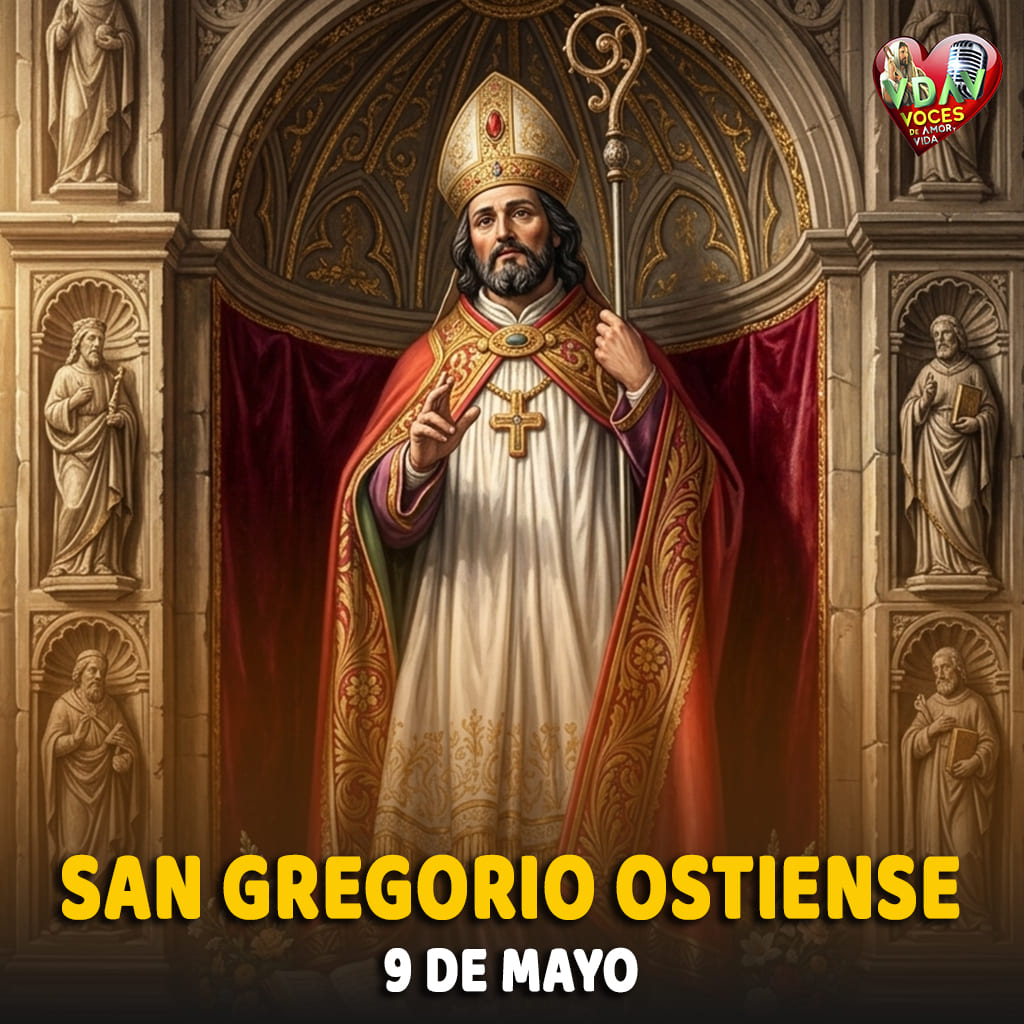 Santo de hoy 9 de mayo. San Gregorio Ostiense, Obispo