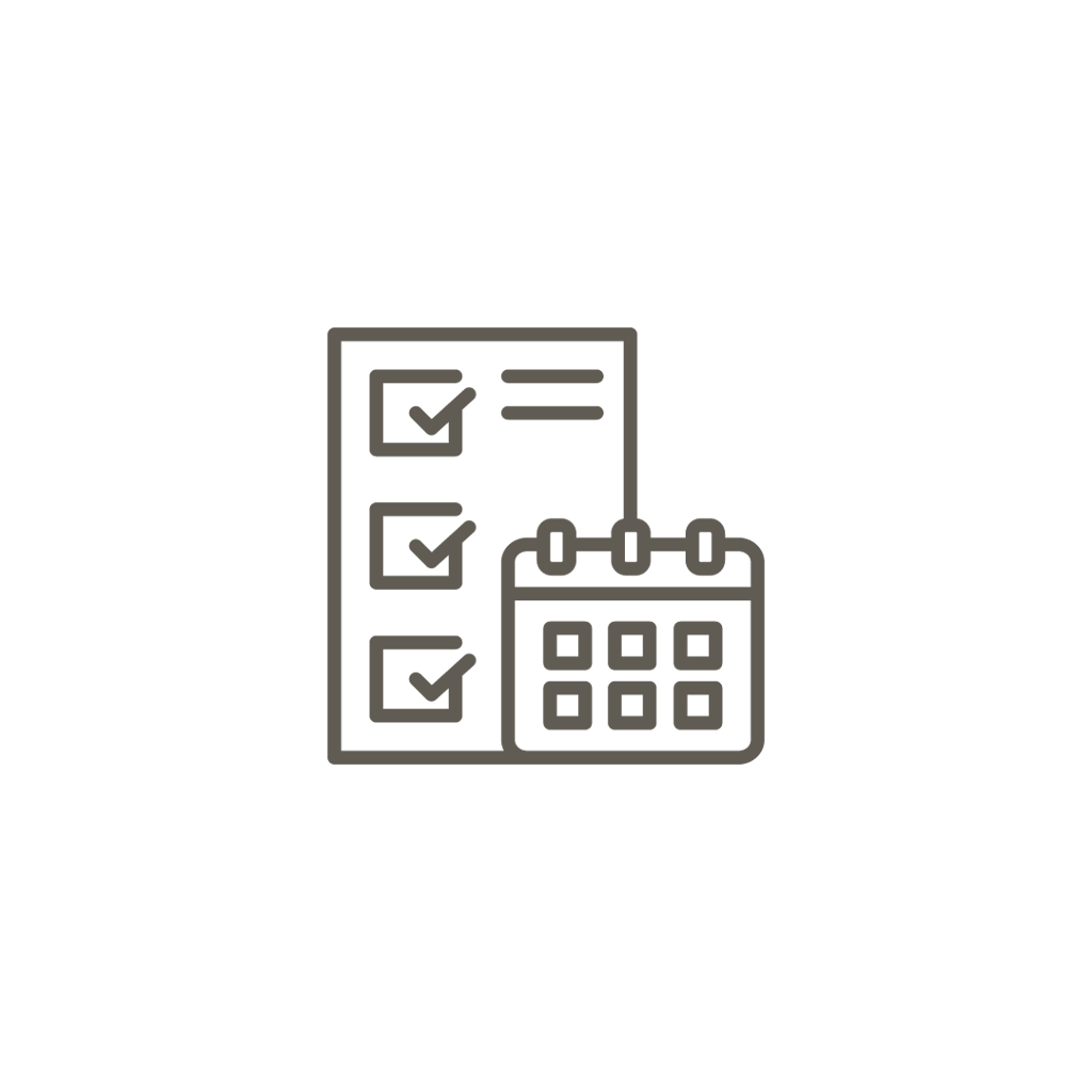 agenda check list gestion projet