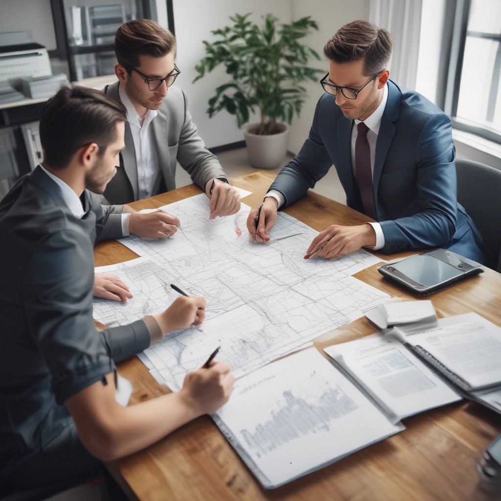 Graph showing upward trend with blue tones symbolizing SEO growth and success.