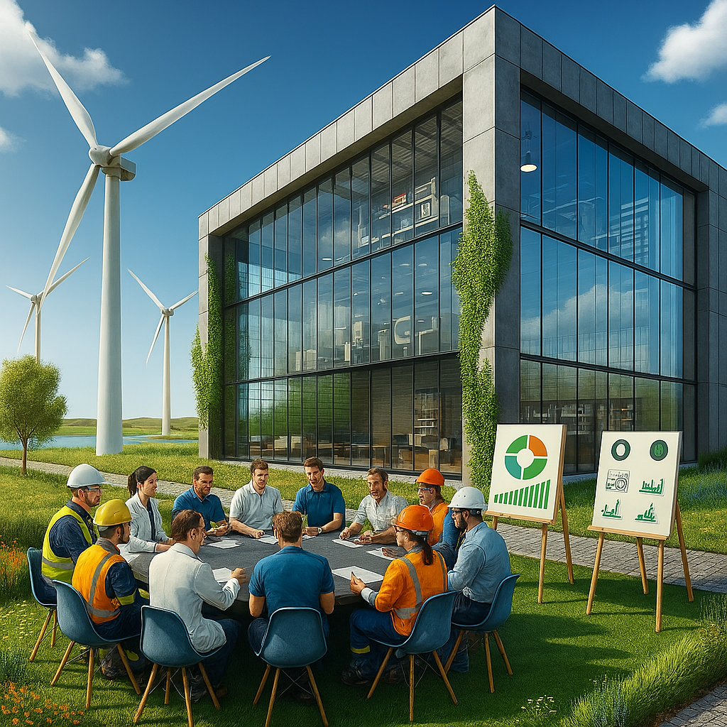 Groupe de travail opérationnel bilan carbone plan de transition climat bas carbone, QSE RSE