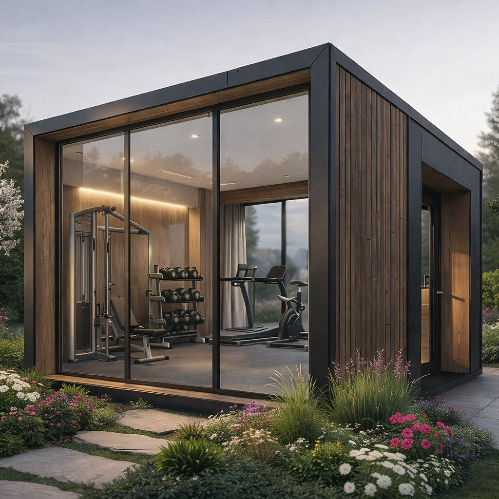 modulo prefabbricato per il relax