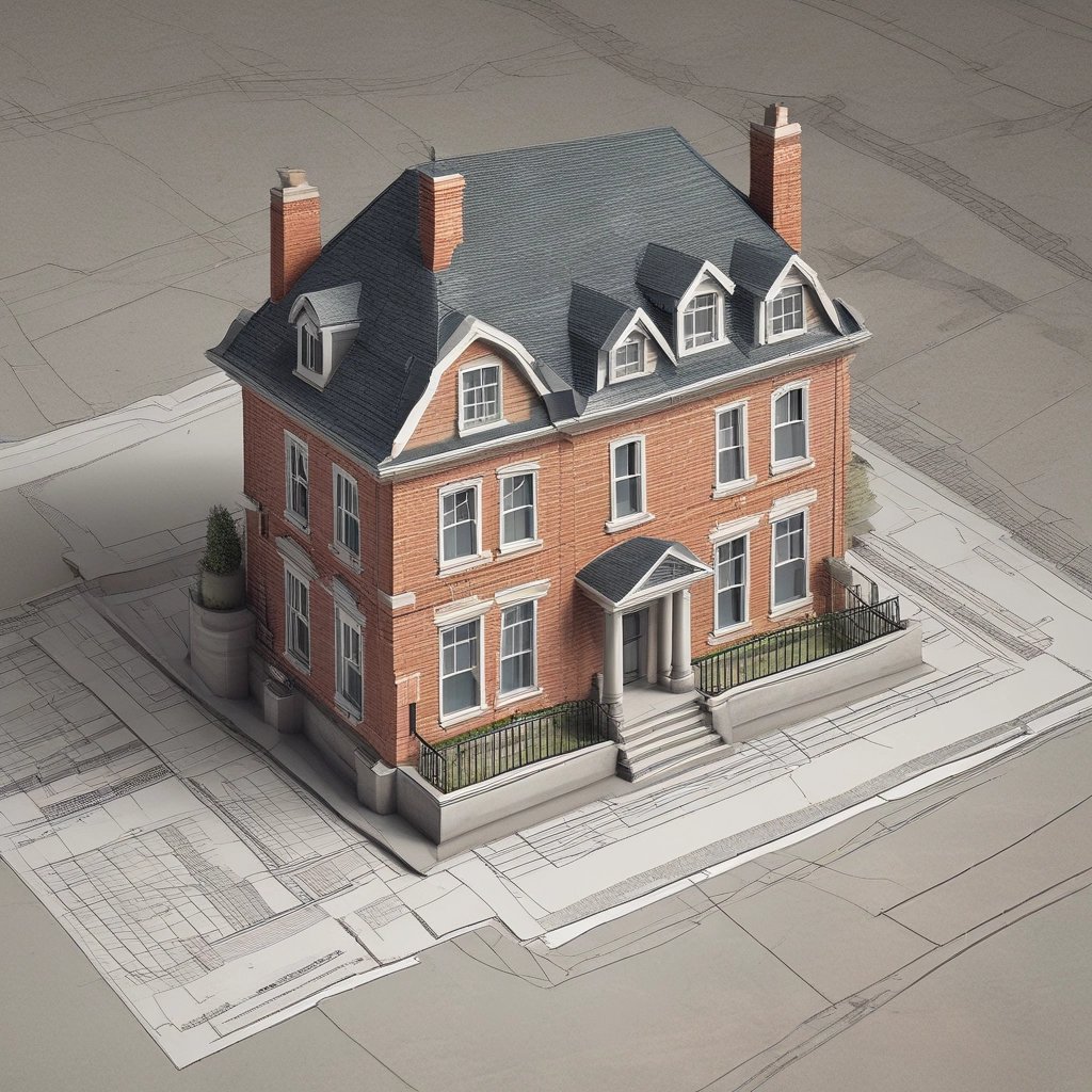 A happy family visiting a residential plot site with a Jay Properties agent.