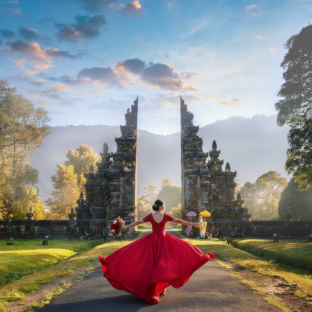 The Scenic Beauty Surrounding Handara Gate