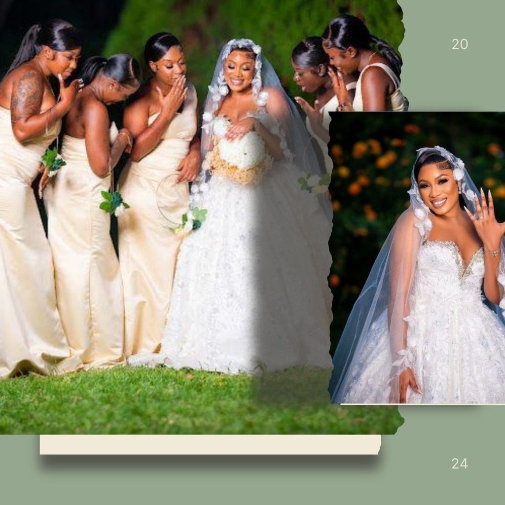 Look stunning on your special day with flawless lace wig installation for a bride and her bridal party at Kwik Fingaz