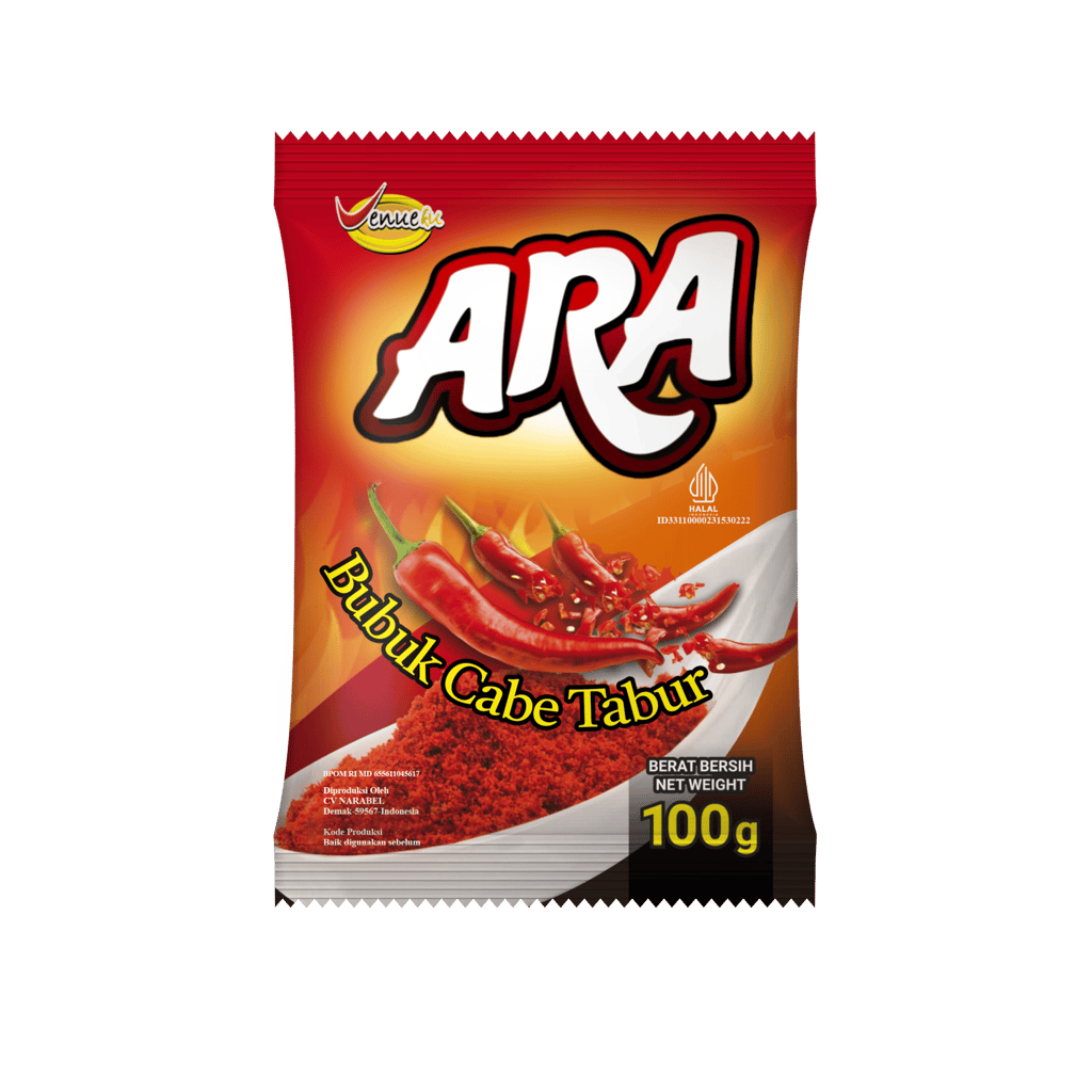 Bubuk cabe tabur Ara