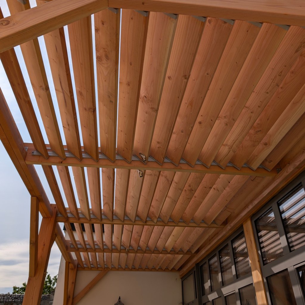 pergolas en bois douglas