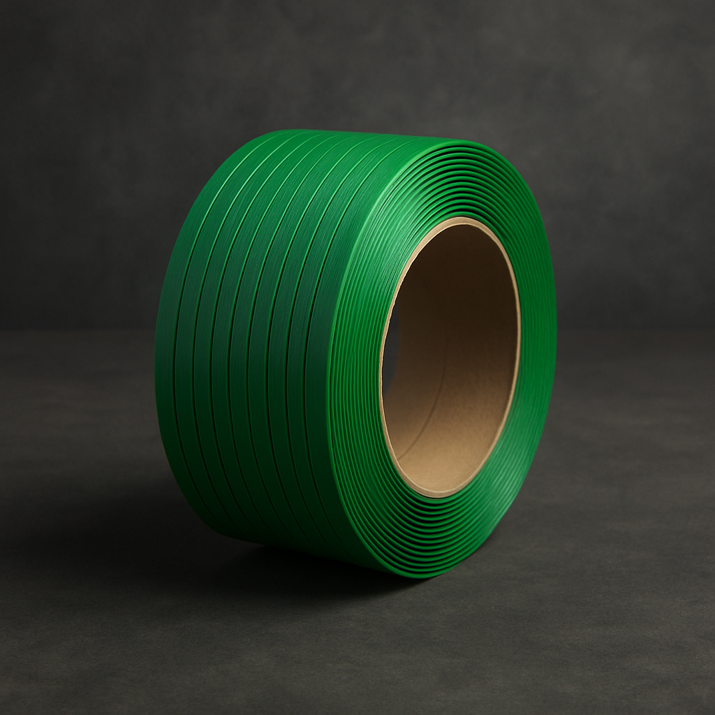 PET straps used for industrial pallet packaging