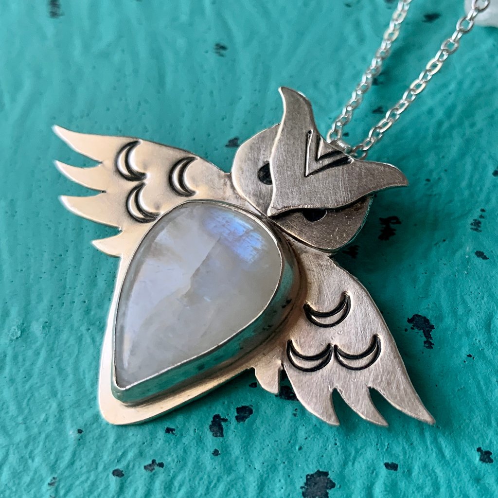 Owl Pendant by Lalania Simone