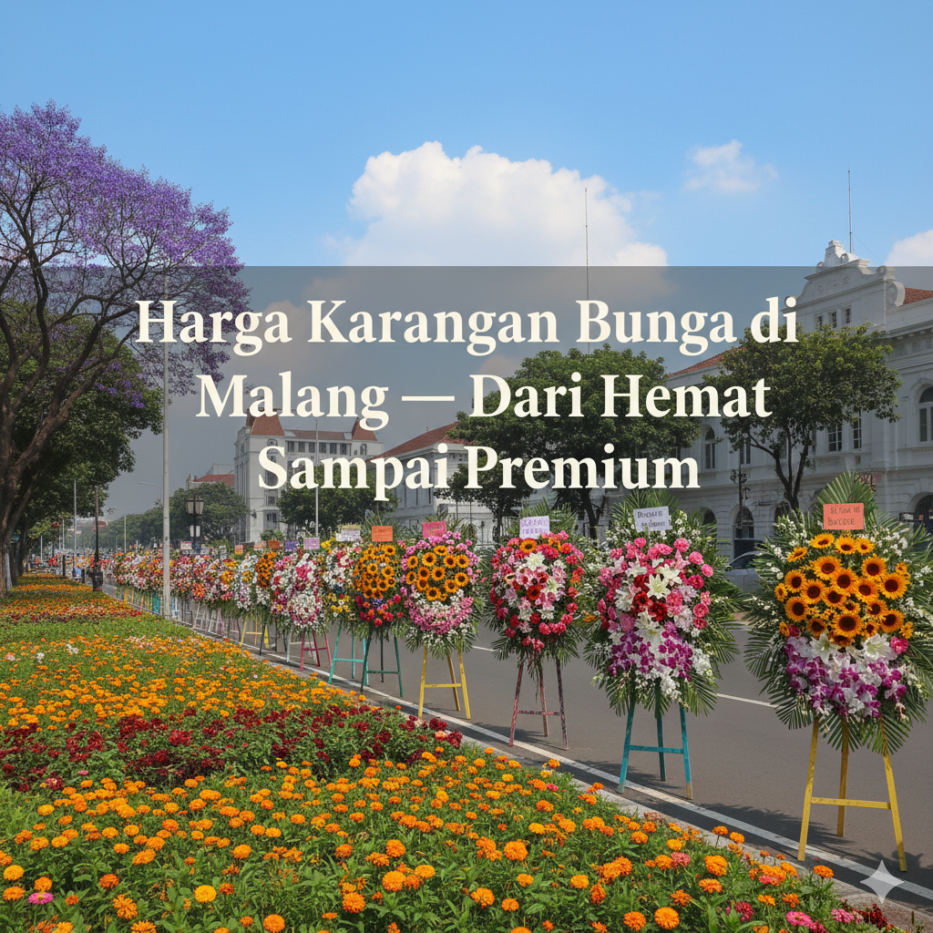 harga karangan bunga Malang