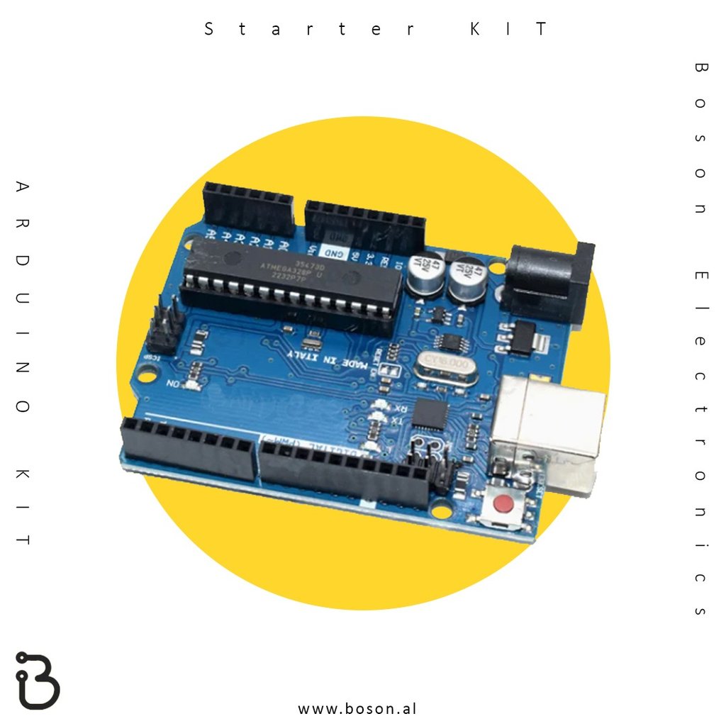 An Arduino microcontroller