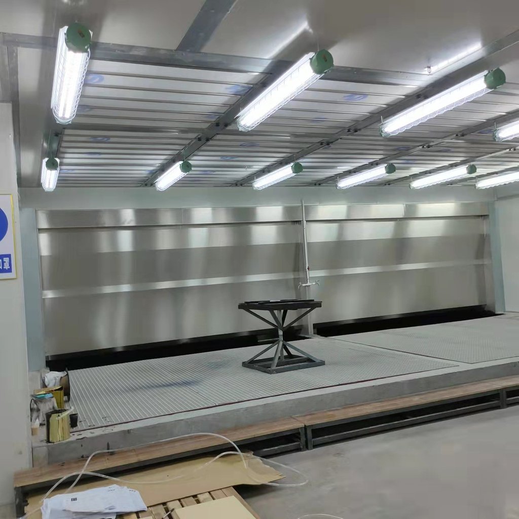 dust-free spray room