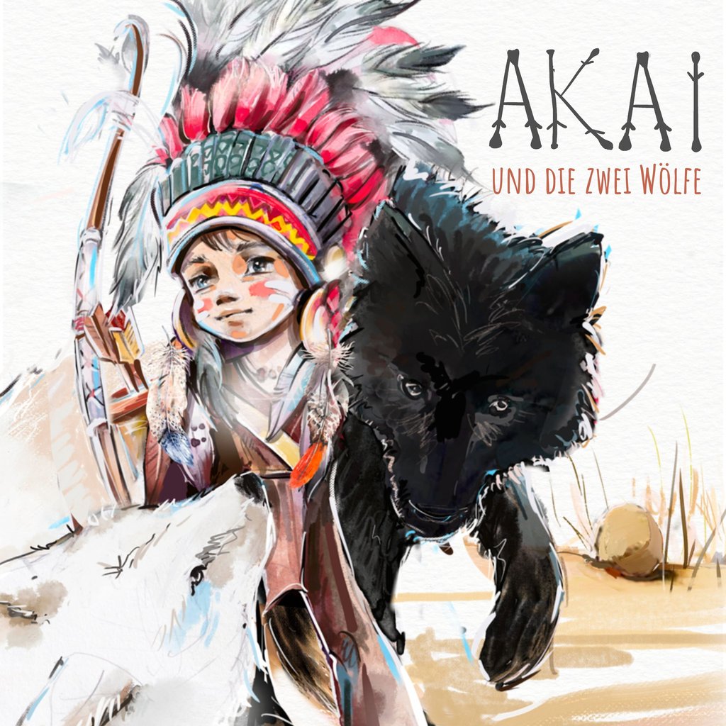 Akai und die zwei Wölfe