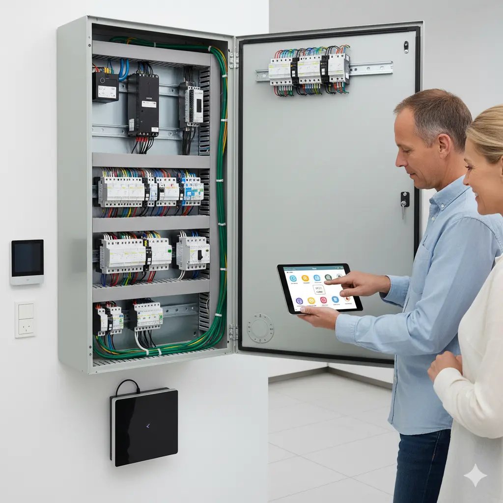 Installation KNX System mit Programmierung