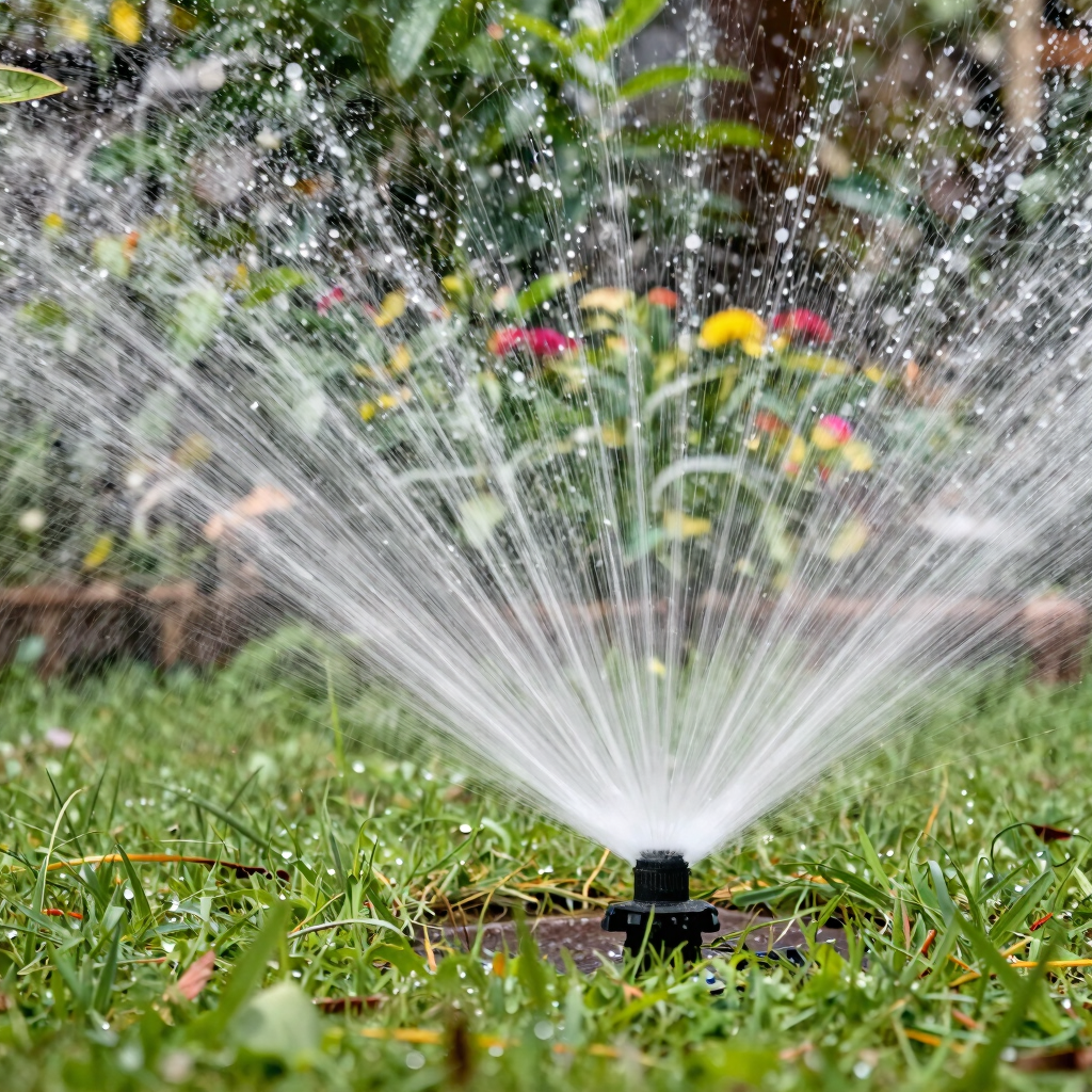 Technician installing a water heater in a commercial building with safety gear.