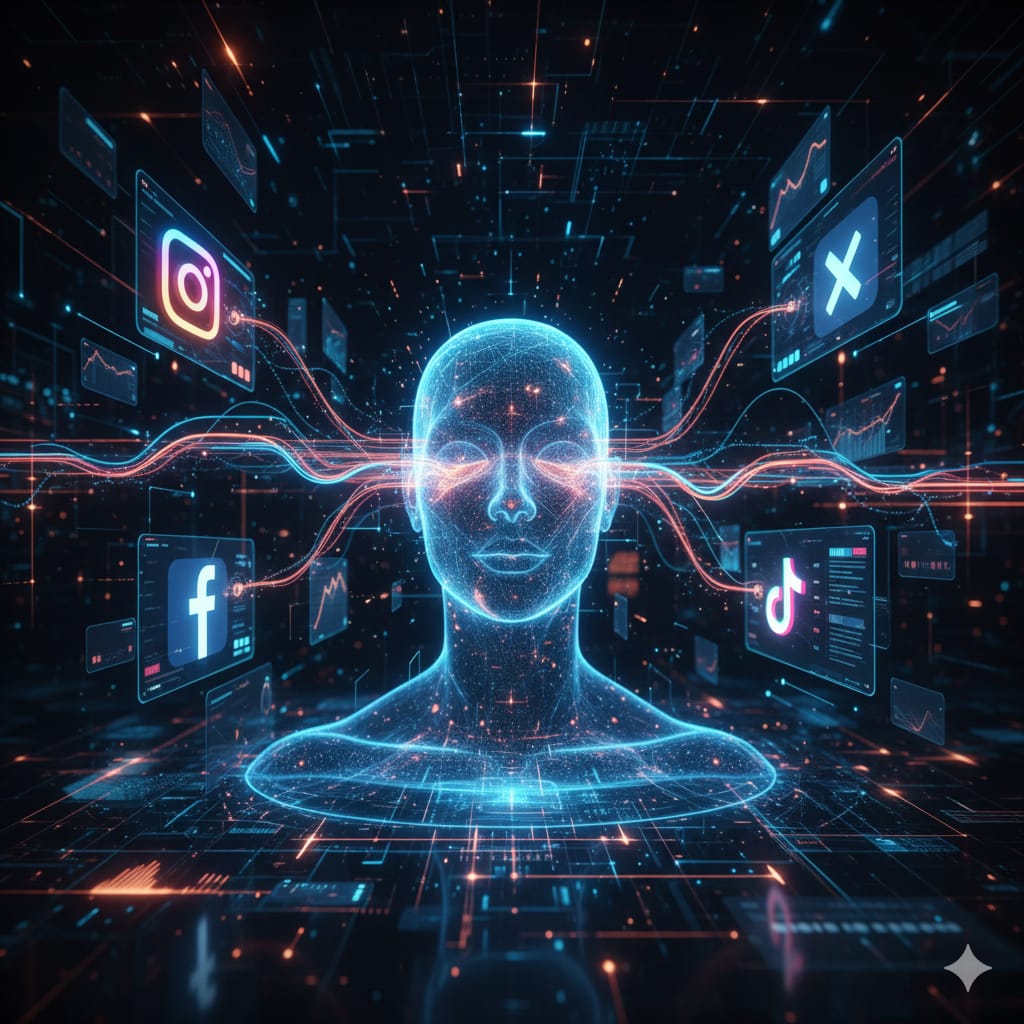 إدارة حسابات التواصل الاجتماعي  ​حوّل تواجدك الرقمي إلى تجربة تفاعلية. نحن لا ننشر المنشورات فحسب، ب