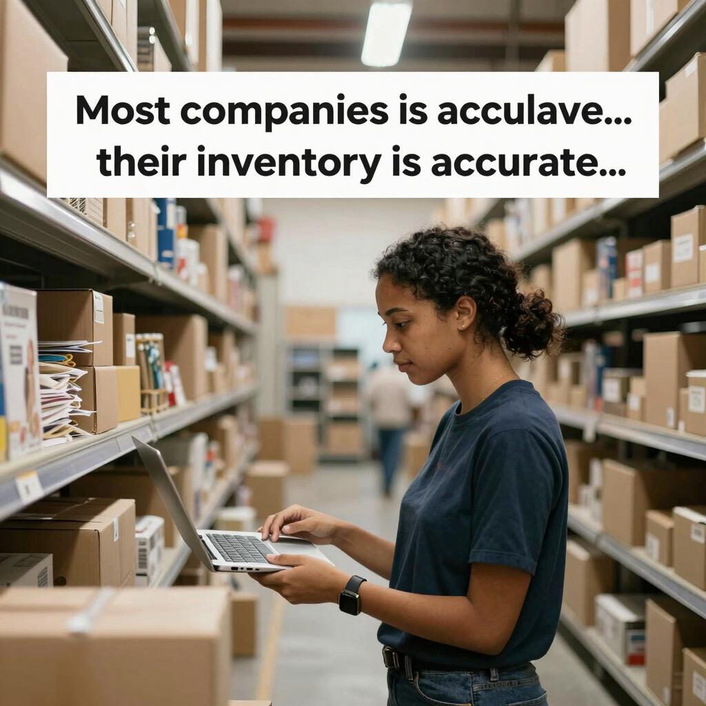 Someone is checking items off a checklist.