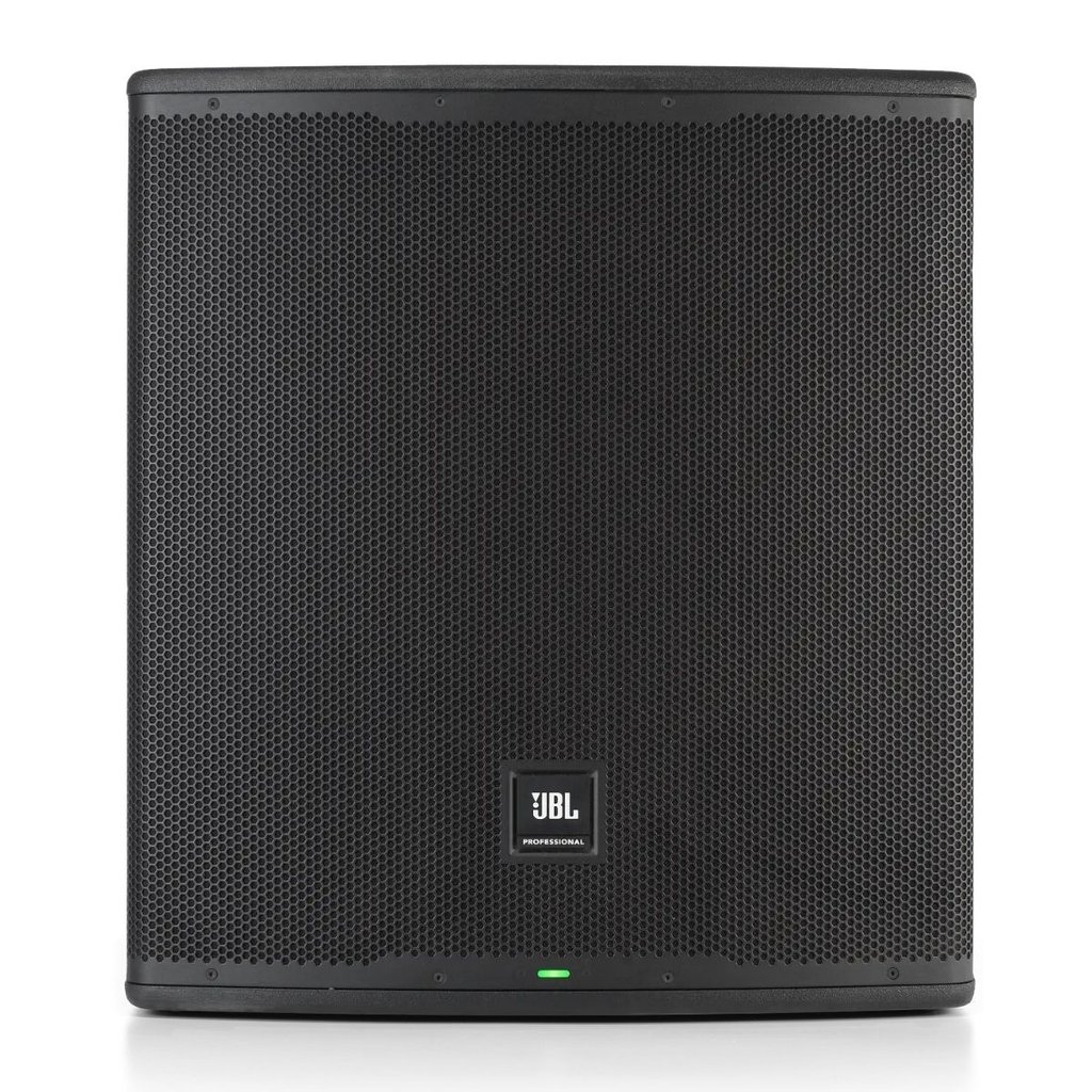 Subwoofer activo JBL EON718S de 18 pulgadas, vista frontal