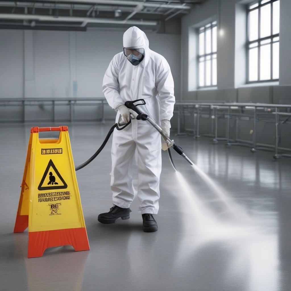 Close-up of eco-friendly pest control products arranged neatly on a table.