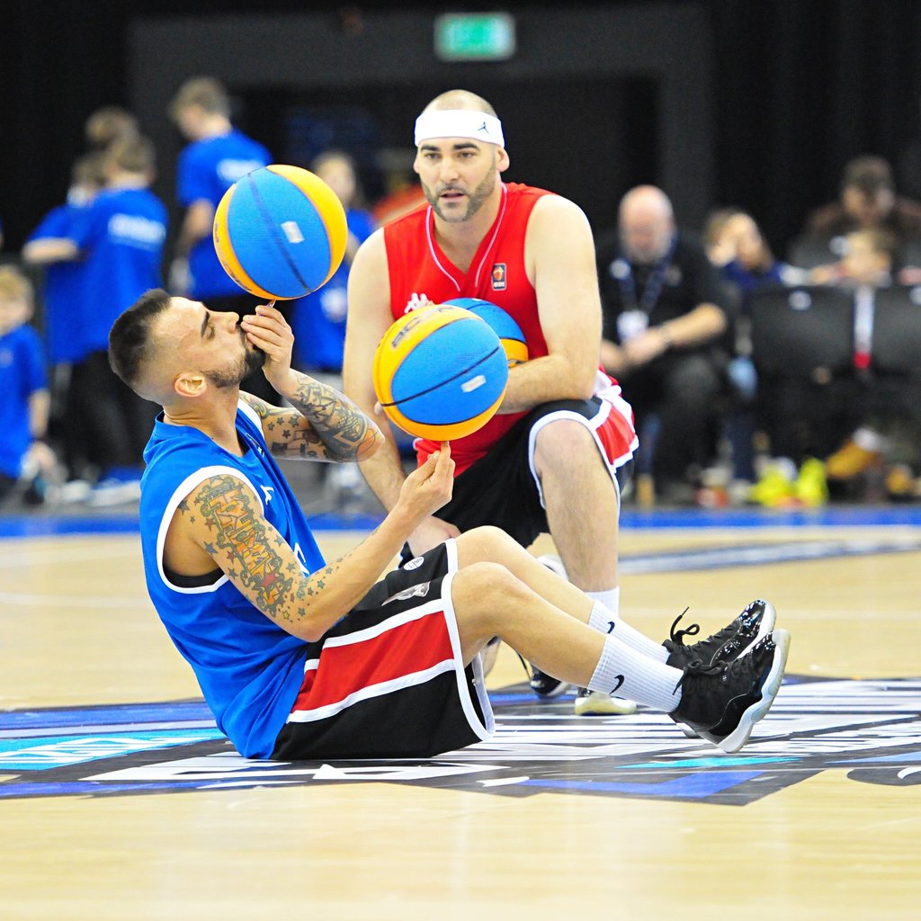 Basketball freestylers en España