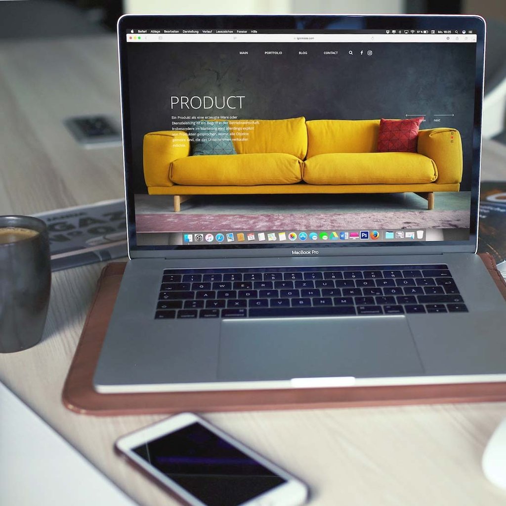 The Main Page or Landing Page of the Website