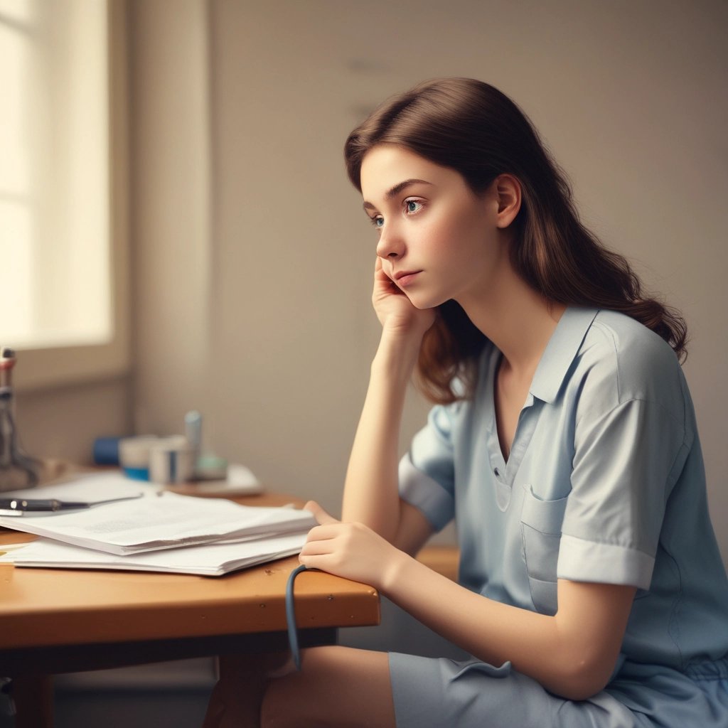 photo of white staircase