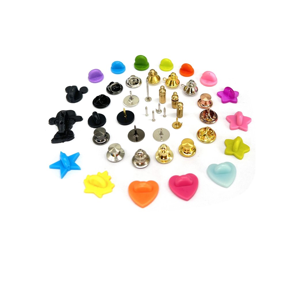 all types pf pin backings