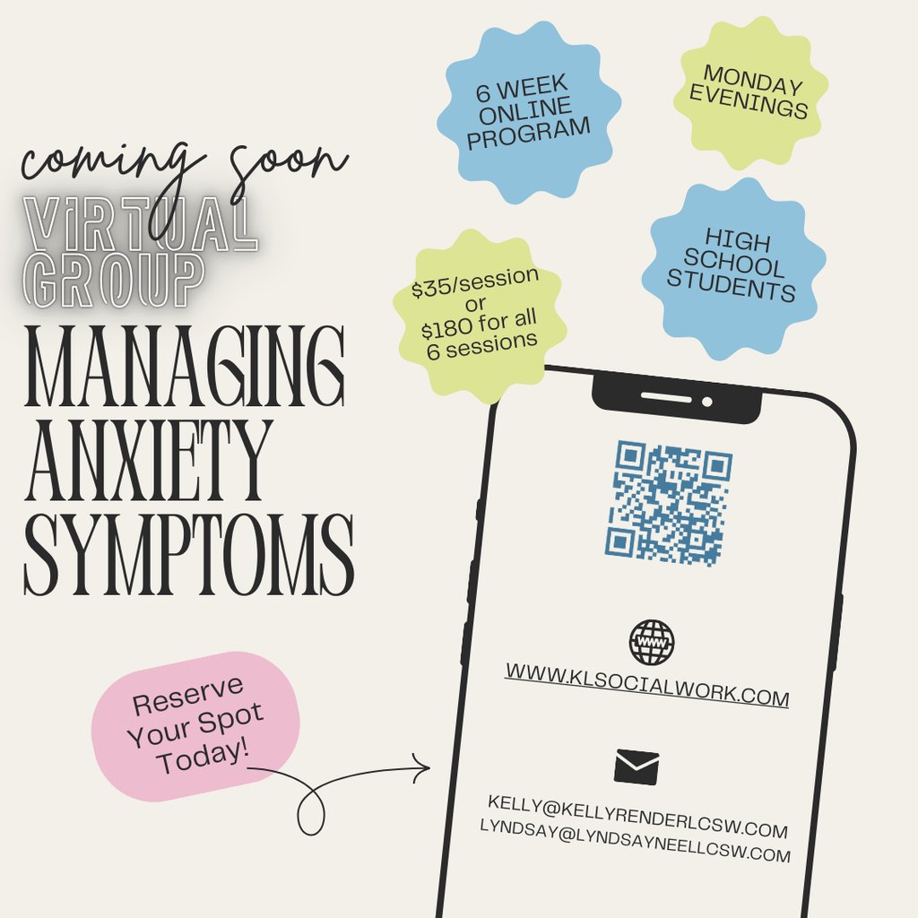 Virtual Group Therapy for Adolescent Anxiety