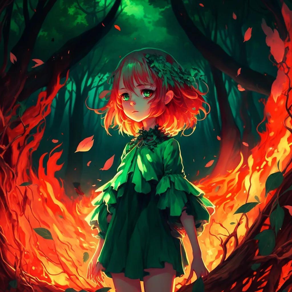Fire - Ein Charakter aus Equality und Existence von Autor Luca Snow