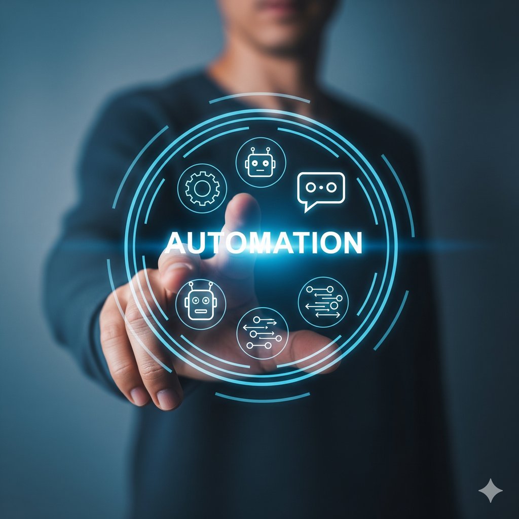 Automation image, hero section