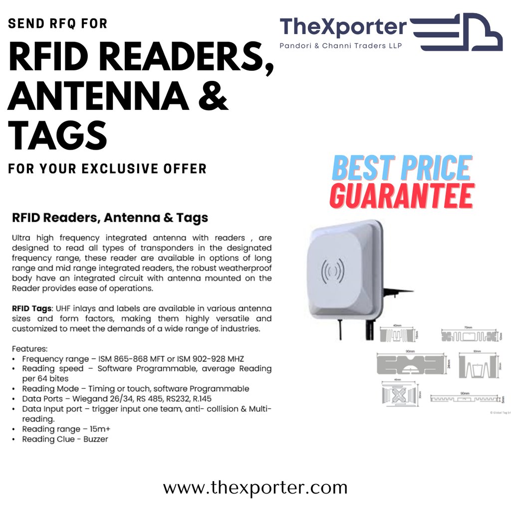 RFID Readers, Antenna and RFID Tags